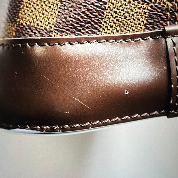 Louis Vuitton Damier Ebene Alma MM Comes With A Dust Bag and certification. - Picture 16 of 16